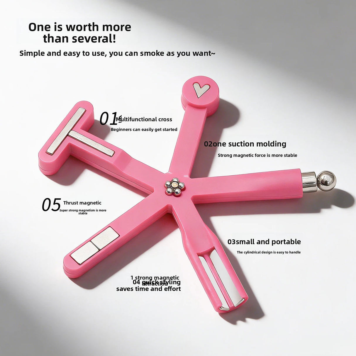 Automatic Cat Eye Nail Tool - Multi-Functional Magnet for French Manicure