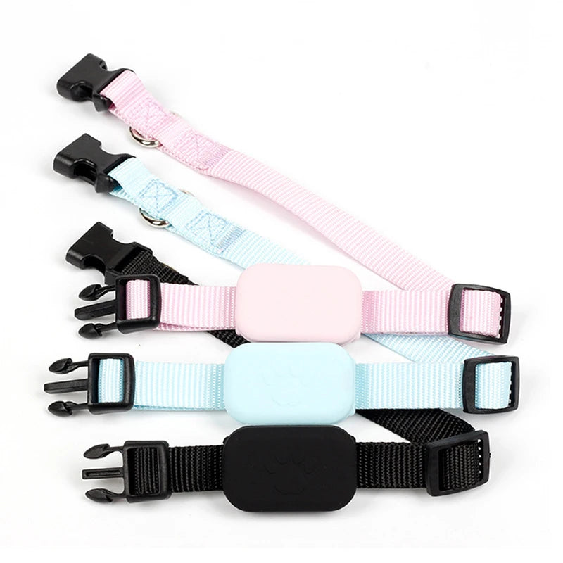 Pet GPS Tracker Collar for Cats & Dogs - Waterproof Real-Time Locator