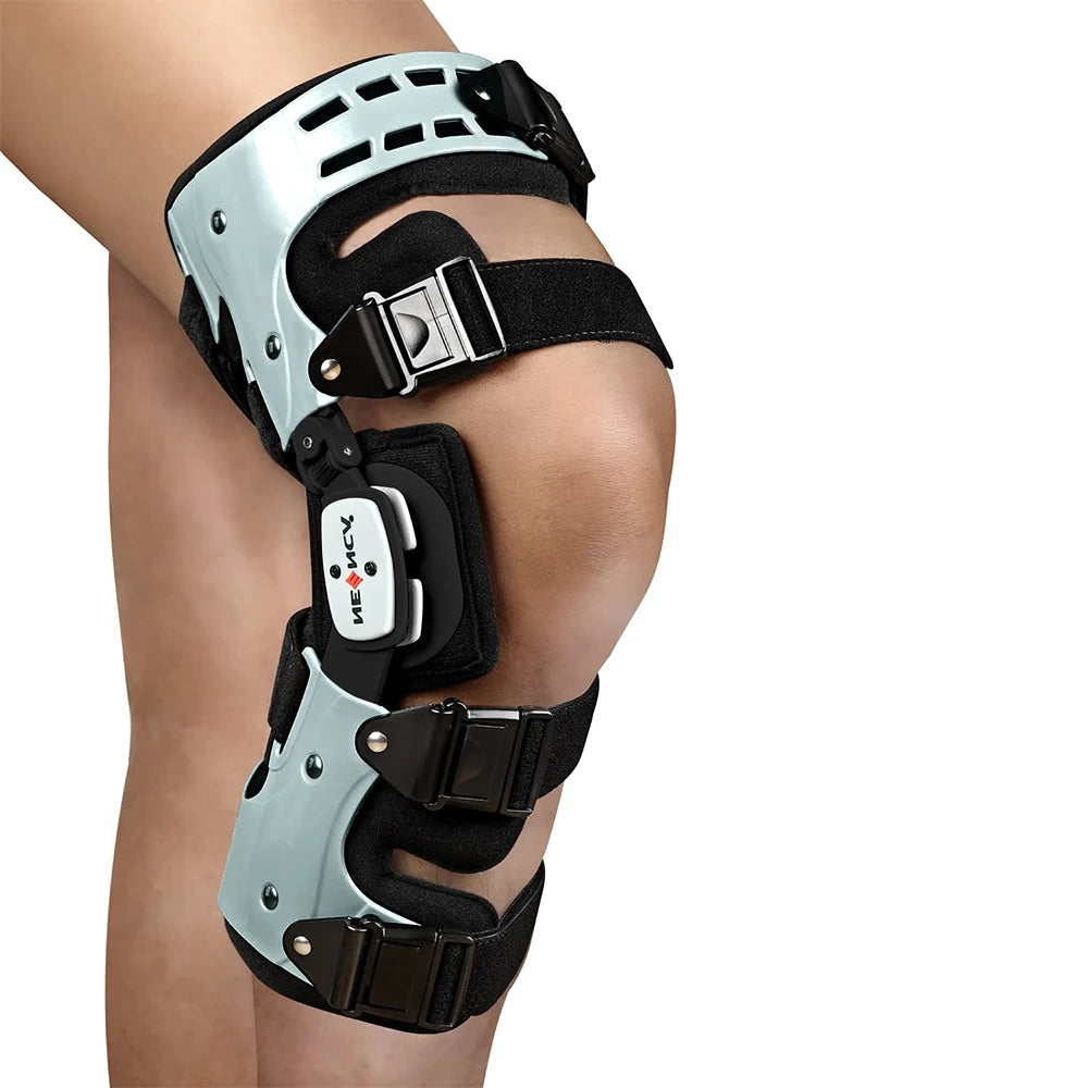 NEENCA Adjustable Hinged Knee Brace with Stabilizing Support - Unisex