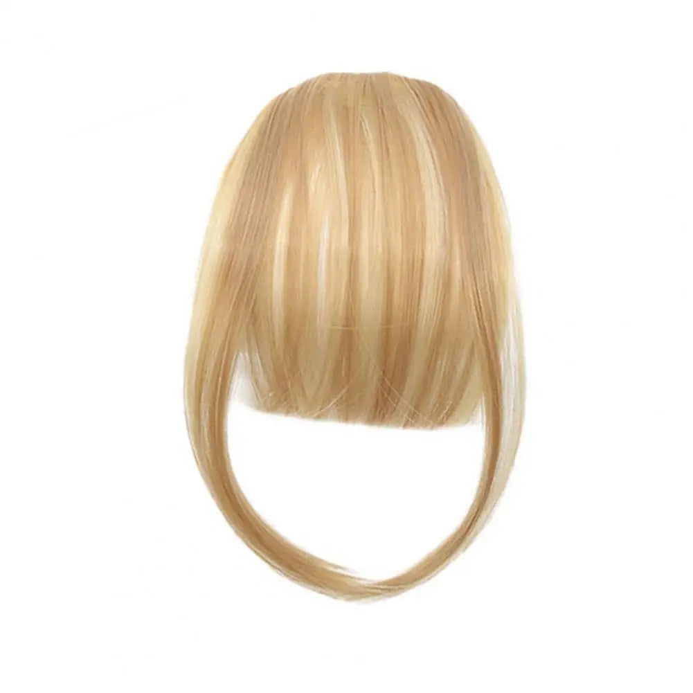 Women Clip-in Bangs Natural Wispy Hair Extensions Fringe Wig Hairpieces