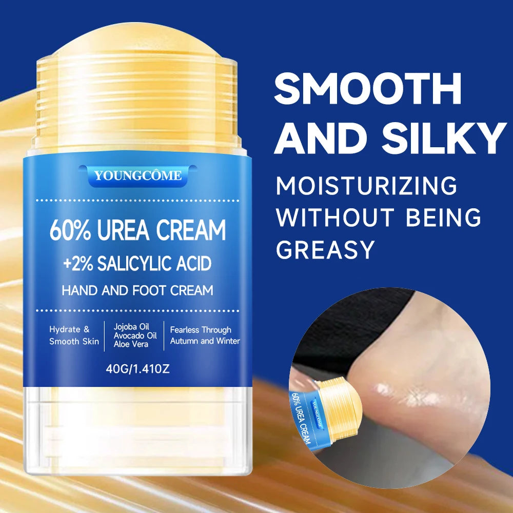 Urea Cream with Salicylic Acid & Hyaluronic Acid for Feet and Hands