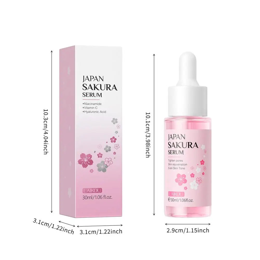 Sakura Face Fluid Essence Serum - Moisturizing Hyaluronic Acid 30ml