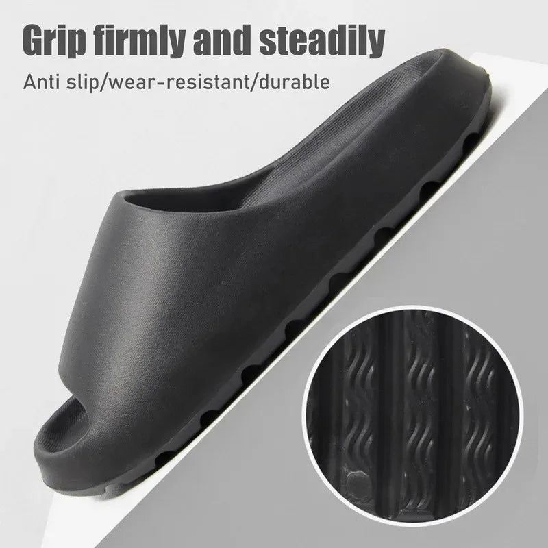 Coconut Slippers Thick-Soled EVA Slides for Men & Women - Summer Beach Sandals