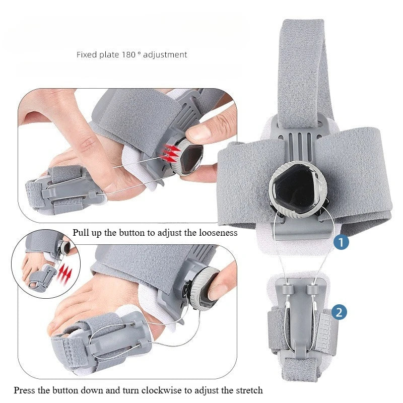 Hallux Valgus Corrector for Bunions - Toe Separator Foot Care Device