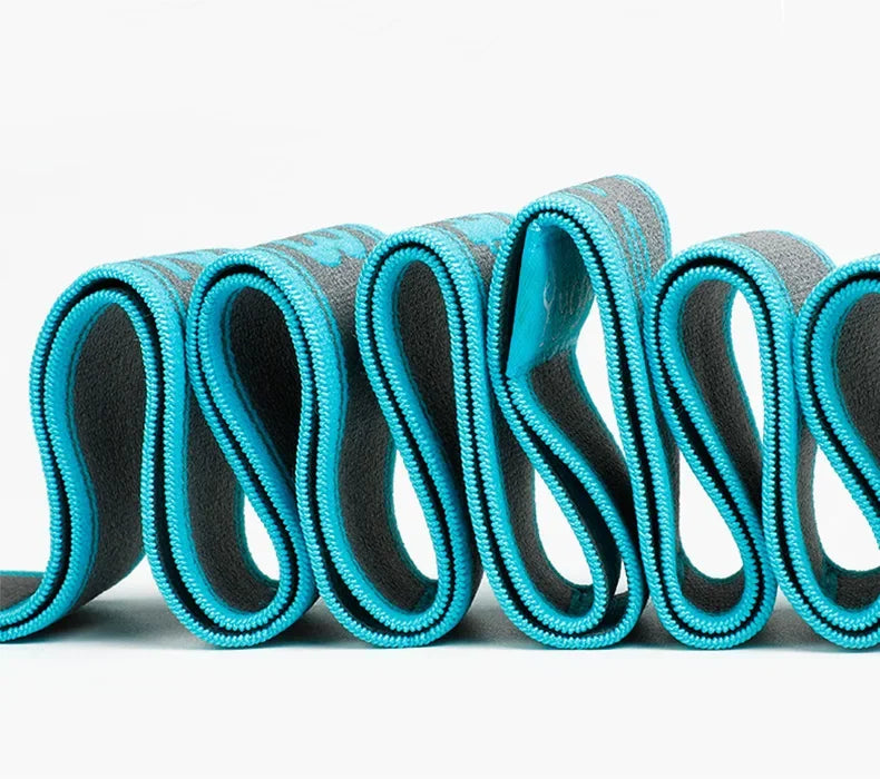 Elastic Yoga Stretching Strap with Loops for Ballet, Dance, Pilates