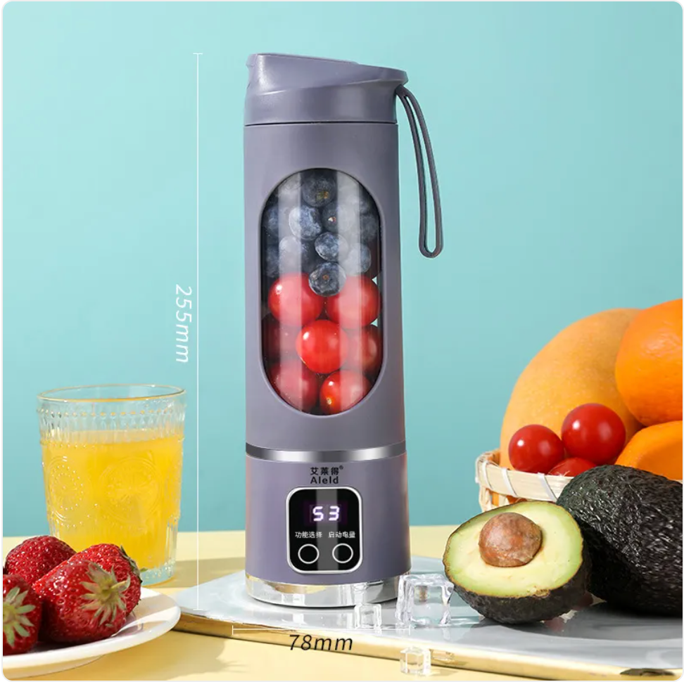 USB Rechargeable Portable Blender with USB Charging Cable and Manual