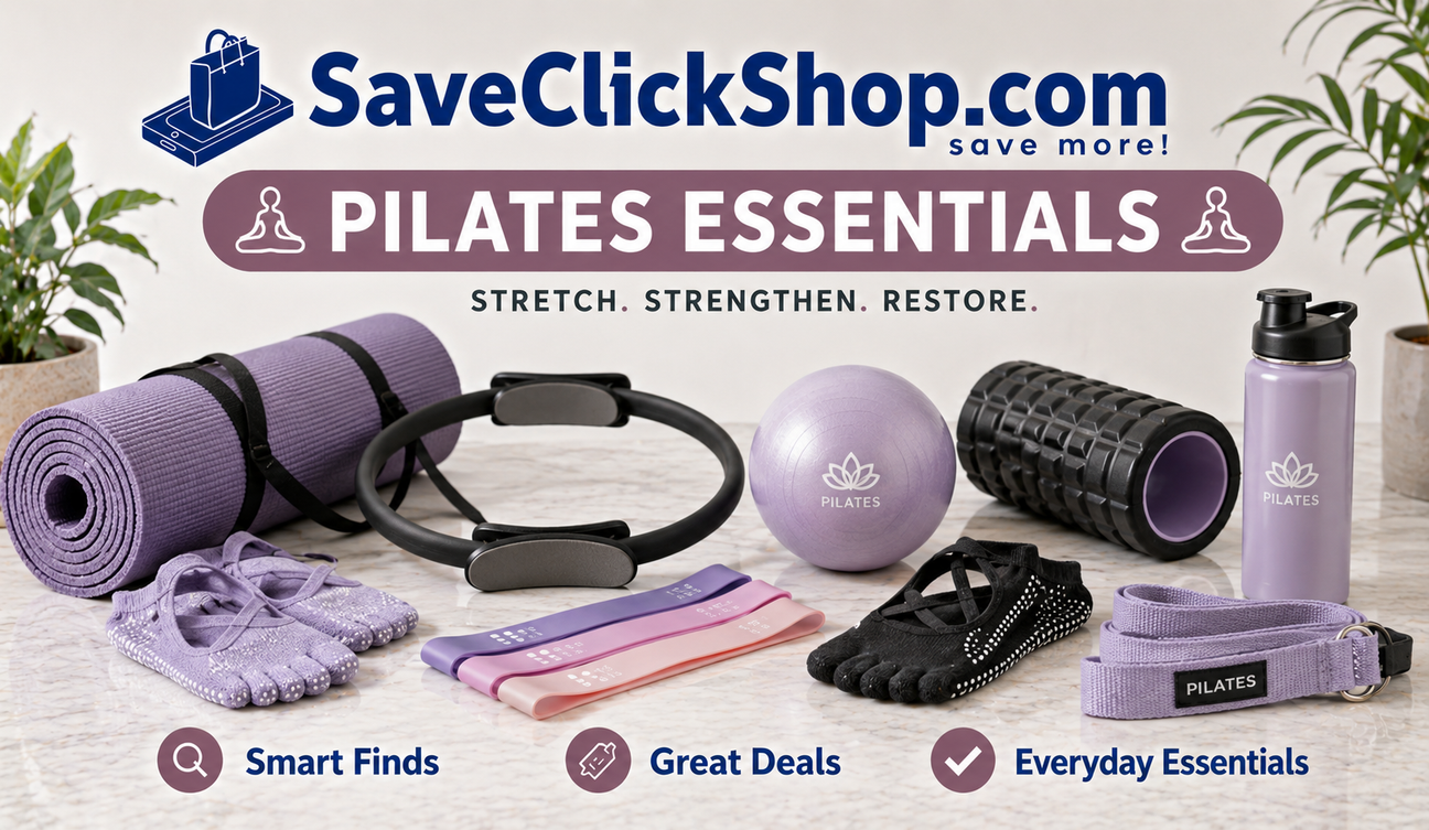 Pilates Essentials | Home Fitness & Wellness Gear | SaveClickShop