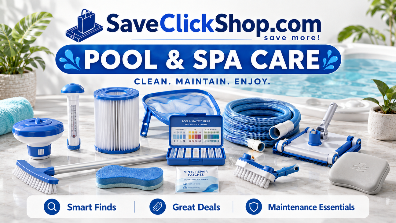 Pool & Spa Care Essentials | SaveClickShop