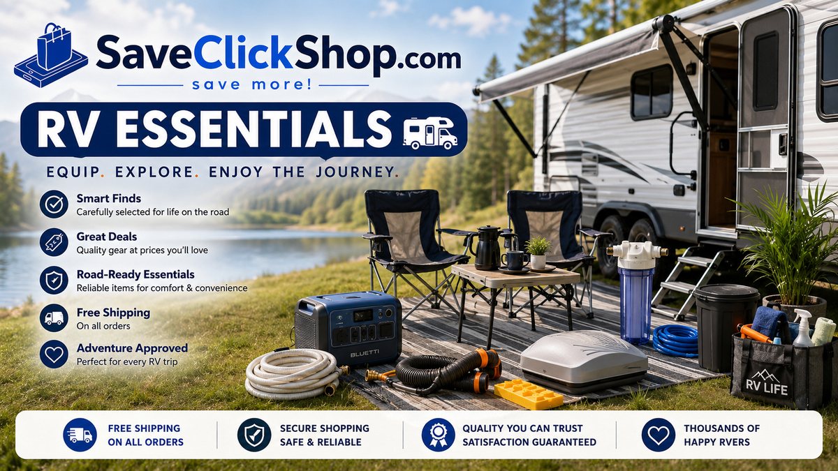 RV Essentials, Camping Gear & Accessories | SaveClickShop