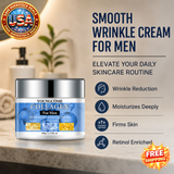 Smooth Wrinkle Cream for Men - Firming Retinol Moisturizer
