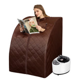 Portable Full Body Sauna Set with 3L Steamer & Remote Control