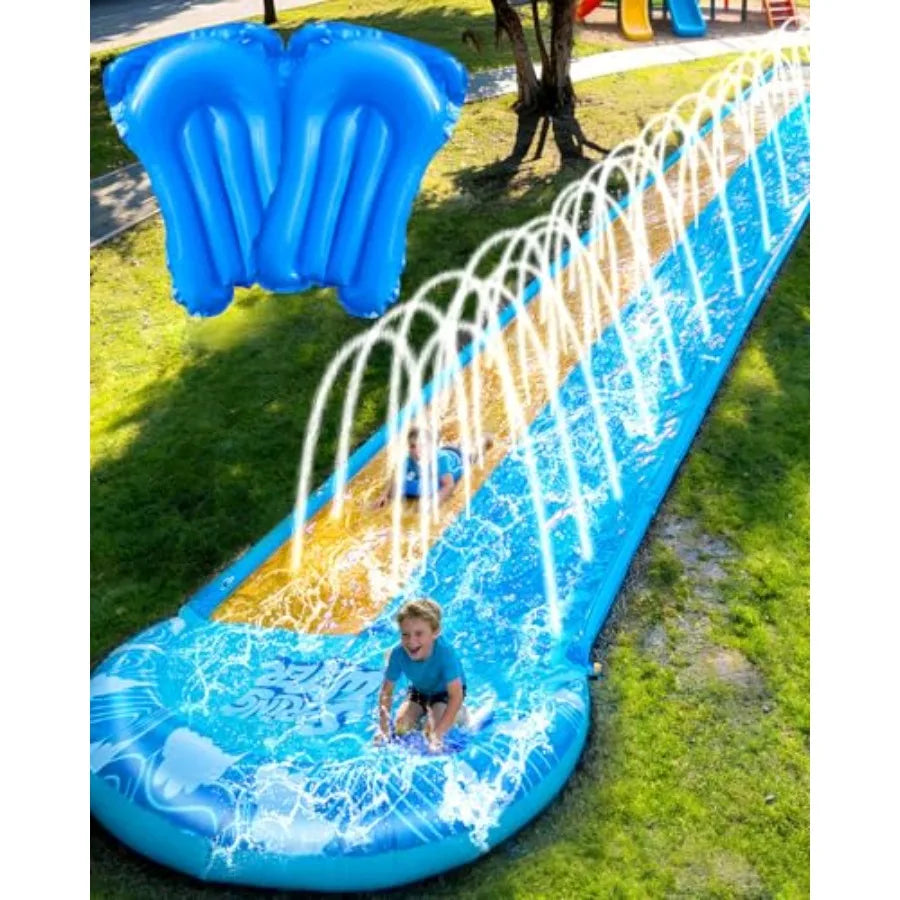 Extra-Large Backyard Slip and Water Slide for Kids and Adults