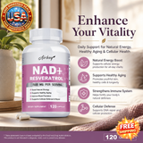 NAD+ Resveratrol Supplements for Energy & Immune Health
