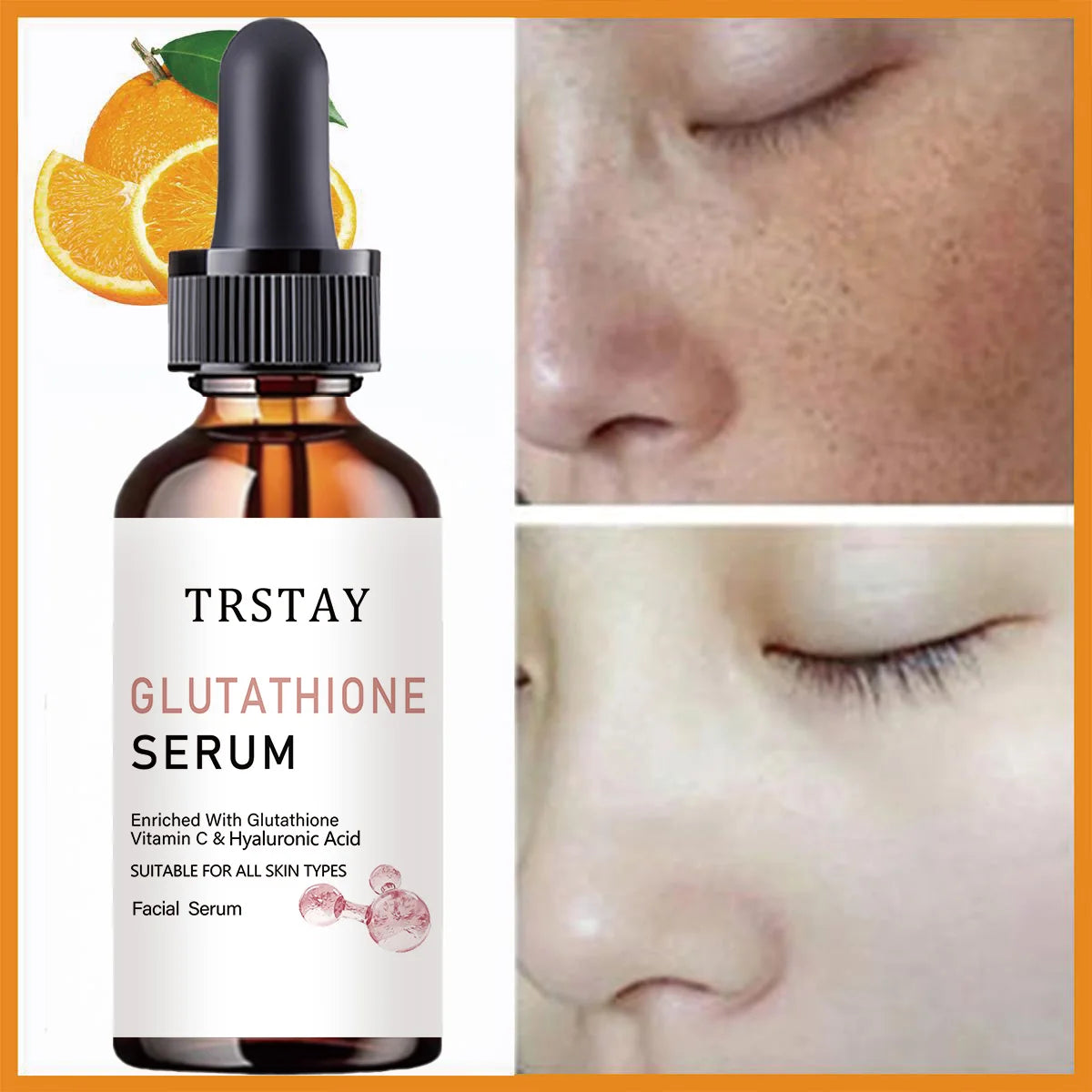 Glutathione Serum 30ml for Dark Spots, Fine Lines & Skin Rejuvenation