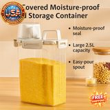 Moisture-Proof 2.5L Sealed Storage Container for Food Storage