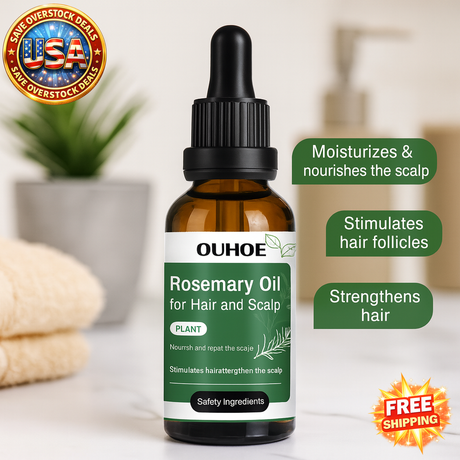 Rosemary Hair Growth Oil for Men and Women - Nourishing Care