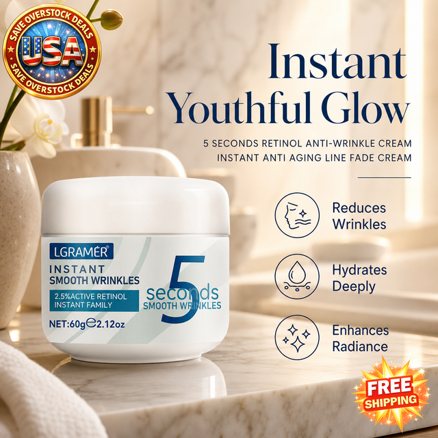 Retinol Anti-Wrinkle Cream - Instant Firming Face Moisturizer