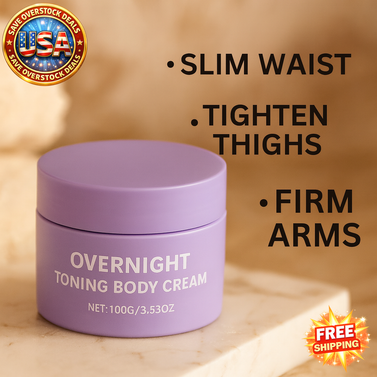 Body Firming Cream Overnight Toning Body Whip