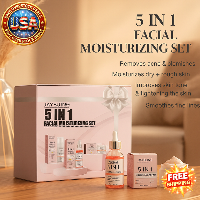 All in 1 Facial Moisturizer Set - Hydrating & Brightening