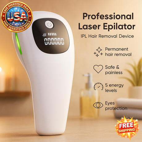 Professional IPL Hair Removal Epilator 900,000 Flashes