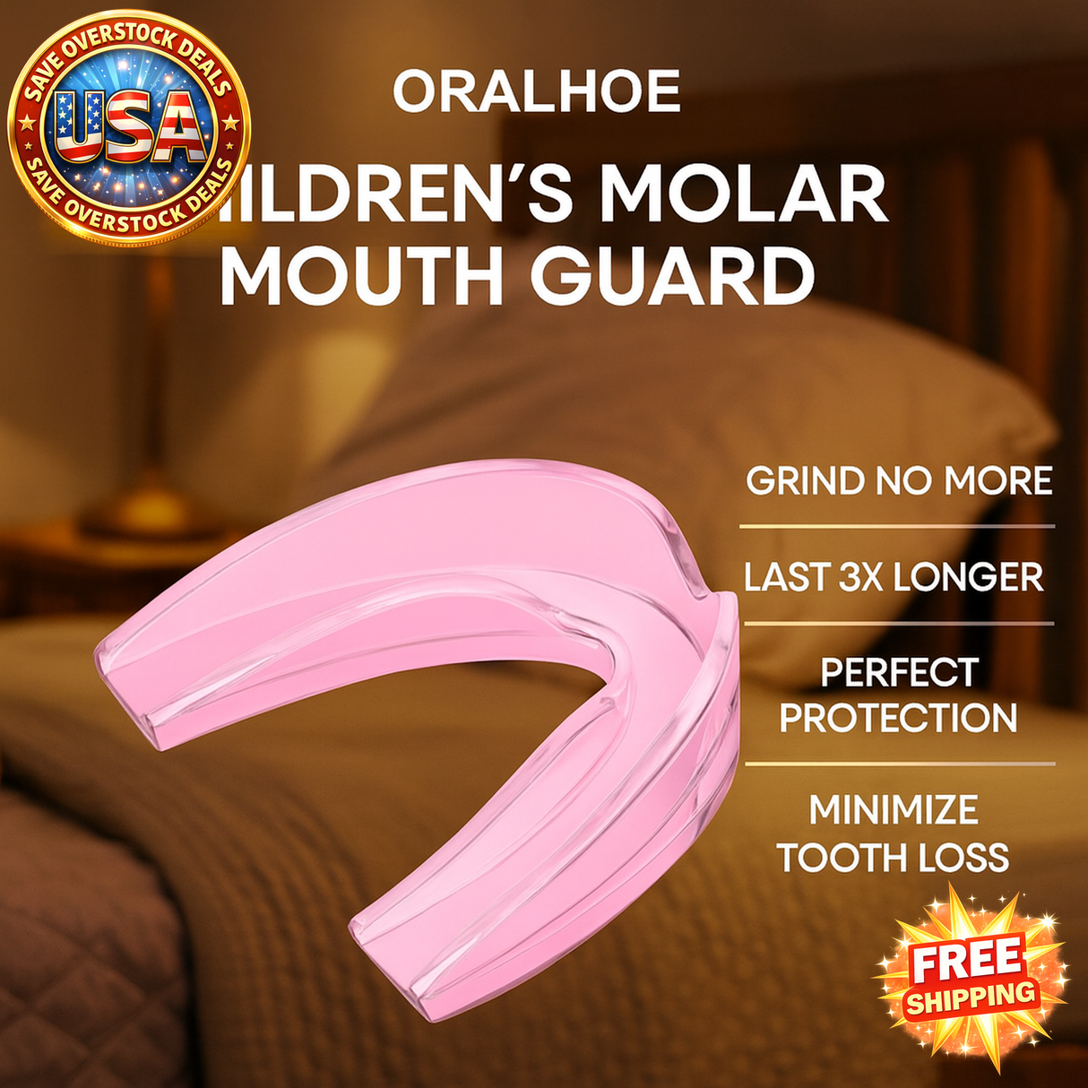 Children's Molar Mouthguard for Sleep and Anti-Bite Protection