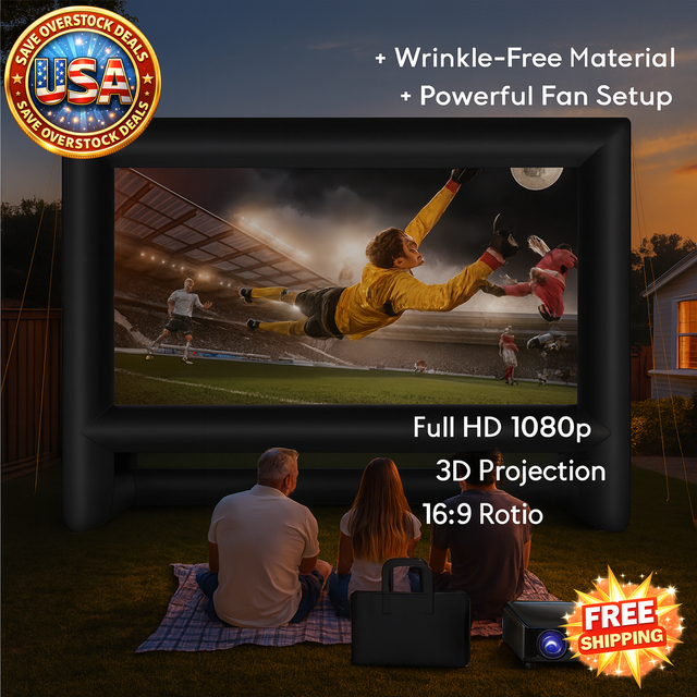 20FT Inflatable Movie Screen for Outdoor Home Theater