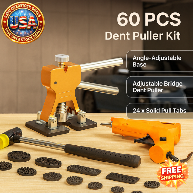 Dent Puller Kit - 60 PCS Paintless Dent Removal Tools