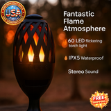 LED Flame Speakers - Waterproof Wireless Outdoor Speaker