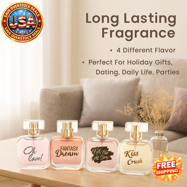 Women's Eau De Parfum Gift Set - 4 Long Lasting Scents