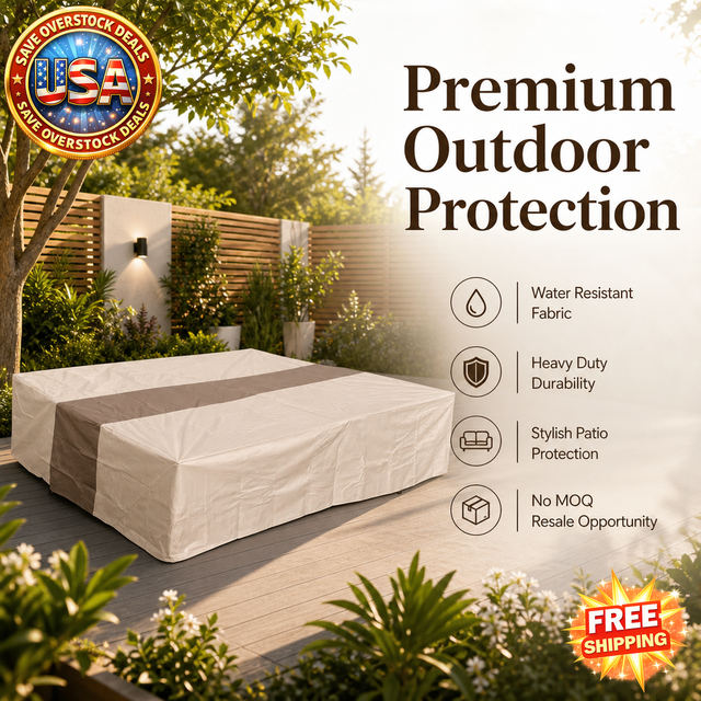Water Resistant Patio Furniture Cover for Sectional Sofa