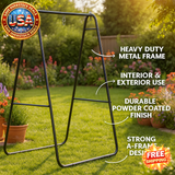 Hammock Frame for Egg Chairs - Black Hanging Stand