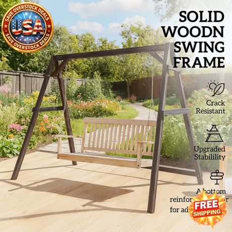 Porch Swing Frame - Durable Hanging Chair and Bed Frame