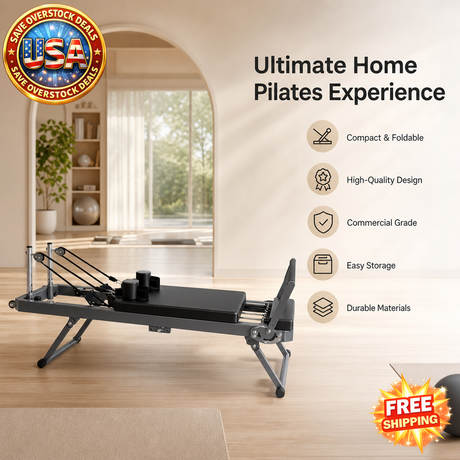 Foldable Pilates Core Bed for Home & Studio Fitness