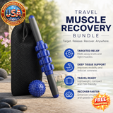 Travel Muscle Recovery Bundle for Pain Relief & Flexibility