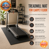 Treadmill Mat for Carpet, Waterproof Non-Slip Floor Protector