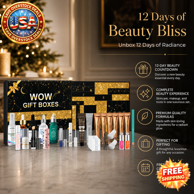 12 Days Advent Calendar Beauty Gift Set for Women