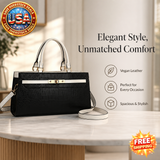 MKF Collection Colby Satchel Bag Vegan Leather Purse