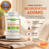 Alpha Lipoic Acid & Vitamin B Complex Capsules 600mg