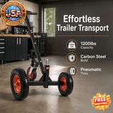 Heavy-Duty Trailer Dolly, 1200lbs Capacity, Portable Mover