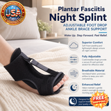 Plantar Fasciitis Night Splint Adjustable Ankle Brace Support
