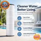 Pool Filter Cartridge Replacement for Pentair CCP420, 4x 105 Sq. Ft