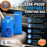 Leak-proof Portable Vomiting Bag for Travel, 10 Count, Durable Design