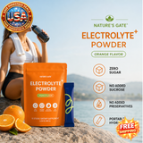 Zero Sugar Orange Electrolyte Powder, 15 Single Serve Sticks