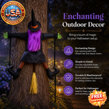 Halloween Witch Doll Decoration for Home and Porch