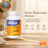 AKKA Premium Liver Cleanse Superbiotic, 60 Caps