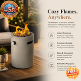 Afterglow 10,000 BTU Tabletop Propane Fire Pit for Outdoor Use