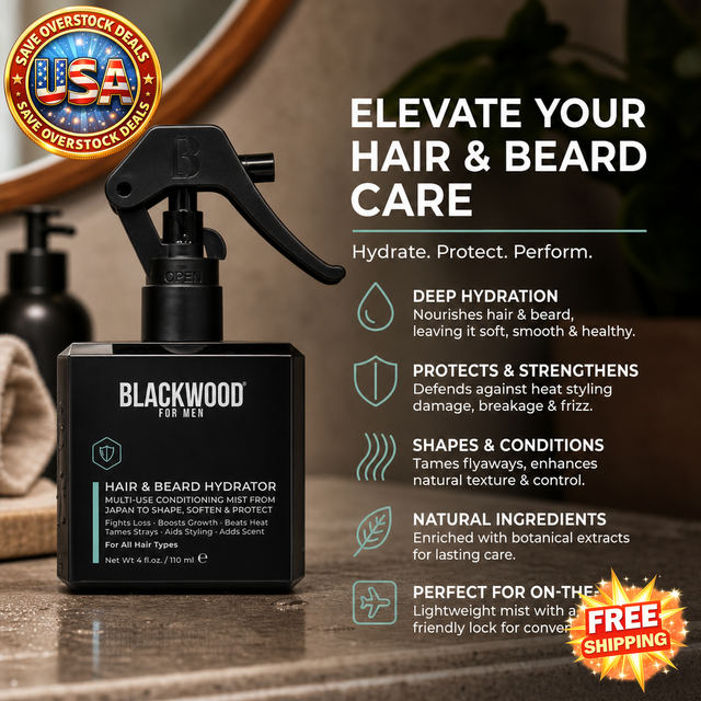 Hair & Beard Hydrator Leave-In Conditioner with Natural Ingredients