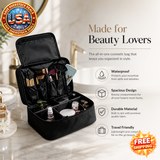 Makeup Cosmetic Bag - Waterproof Oxford Cloth Storage for Travel