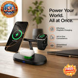 HyperGear MaxCharge Pro 3-in-1 Magsafe Charging Stand