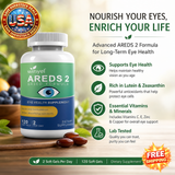 WINYEL AREDS 2 Eye Vitamin Supplement with Lutein, 120 Softgels